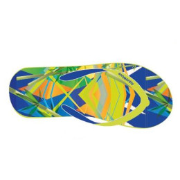 Pantoufles femme Aquawave Bambolea WMNS bleue RoyalBlue/BambooPrint/SulphurSpring