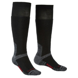 Chaussettes hautes Bridgedale Explorer HW MP Knee noir black/818