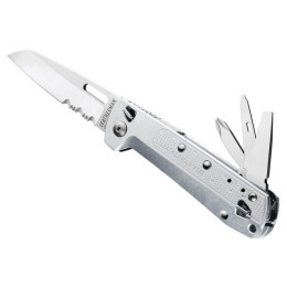 Outil multifonction Leatherman Free K2X argenté stříbrná