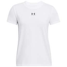 T-shirt femme Under Armour Campus Core SS blanc WHT