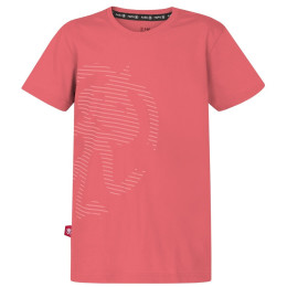T-shirt enfant Rafiki Kailas Jr rose / bordeau sugar coral
