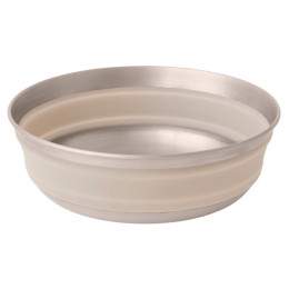 Bol pliable Sea to Summit Detour Stainless Steel Collapsible Bowl M beige Moonstruck Grey