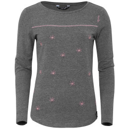 T-shirt femme Chillaz Cresciano Flower gris / rose AnthidMelange