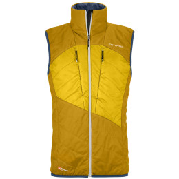 Gilet homme Ortovox Swisswool Dufour Vest M jaune Yellostone