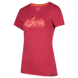 T-shirt femme La Sportiva Retro T-Shirt W rouge foncé Velvet