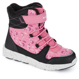 Bottes d'hiver enfant Loap Pike rose Morning Glory / Black