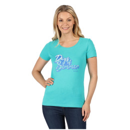 T-shirt femme Regatta Filandra IV CL bleu clair Ceramic