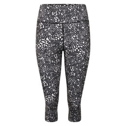 Leggings 3/4 femme Dare 2b Influential 3/4 noir / blanc Blk&WhiteDot