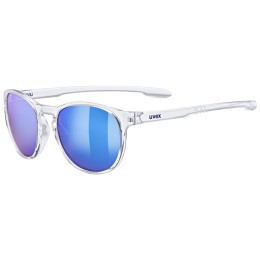 Lunettes soleil Uvex Lgl 53 transparente Clear / Mir.Blue