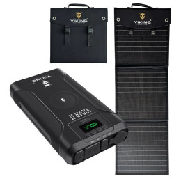 Set Viking Technology Batterie externe Viking VIDAR II et panneau solaire Viking L60 PD