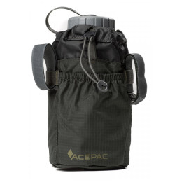 Sacoche vélo Acepac Fat bottle bag MKIII girs Grey