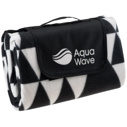Couverture pique-nique Aquawave Triangle Blanket noir / blanc GeometricPrint