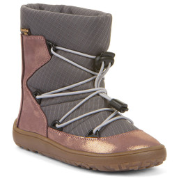 Chaussures enfant Frodo Barefoot Tex Track Wool Grey/Pink gris / rose grey/pink