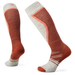 Chaussettes de ski Smartwool W Ski Full Cushion Otc rouge / blanc Picante