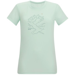 T-shirt femme Regatta Women's Fingal bleu clair OceanMist