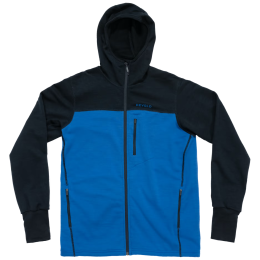 Sweatshirt fonctionnel homme Devold Explorer Merino Hooded Jkt Man bleu / noir Royal/Ink