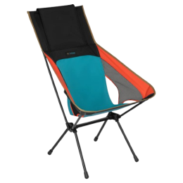 Chaise Helinox Sunset Chair (re) noir / bleu Heritage Multi Block