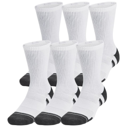 Jeu de chaussettes Under Armour Unisex Perf Tech 6Pk Crew