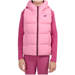 Gilet enfant 4F Vest Jacket F370 Light Pink rose Light Pink