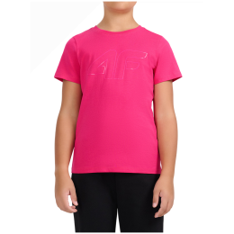 T-shirt enfant 4F Tshirt F3529 Hot Pink rose Hot Pink