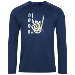 T-shirt homme Dare 2b Tech Long Sleeve Tee bleu foncé MoonLt Denim
