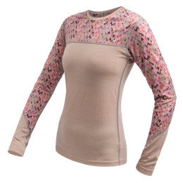 T-shirt femme Sensor Merino Impress, dl.rukáv