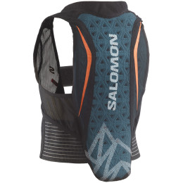 Protection dorsale Salomon Flexcell Pro Jr bleu / orange Black / Flame