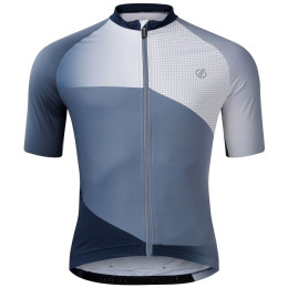 Maillot vélo homme Dare 2b Lightning Short Sleeve Printed Jersey gris MercuGradPrt