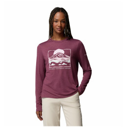 T-shirt femme Columbia Parsons Point™ LS Graphic Tee