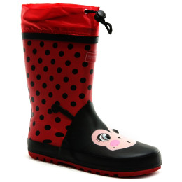 Bottes enfants Regatta Mudplay Jnr rouge Ladybird