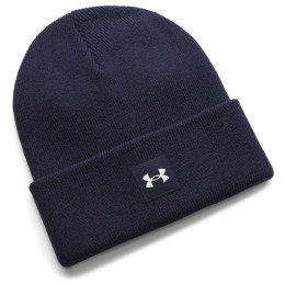 Bonnet d'hiver Under Armour Halftime Beanie bleu foncé Midnight Navy / / White