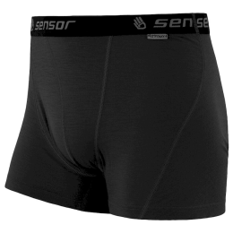 Short homme Sensor Merino Active noir Black