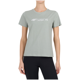 T-shirt femme 4F Tshirt F3495 vert clair Mint