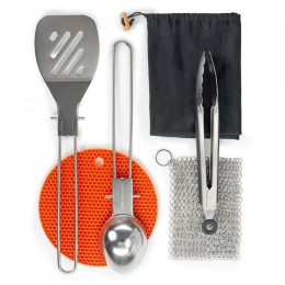 Set ustensiles de cuisine GSI Outdoors Basecamp Chefs Tool Set