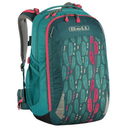 Sac à dos scolaire Boll Smart 24 Feathers turquoise teal
