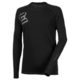 T-shirt fonctionnel homme Progress DF NDR Print "E" pot vert Black