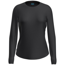 T-shirt fonctionnel femme Icebreaker W Mer 125 Cool-Lite Sphere III LS Tee vert Black