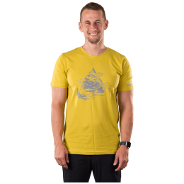 T-shirt homme Northfinder Bened jaune žlutá