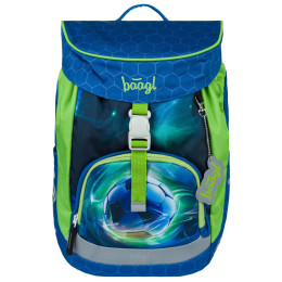Sac à dos scolaire Baagl Airy bleu / vert modrá (fotbal míč)