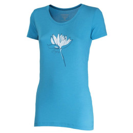 T-shirt femme Progress Sonata "Lotus" bleue Turquoise