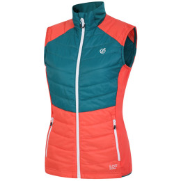 Gilet femme Dare 2b Culmination Wool Vest rose FrtGrn/NeoPc