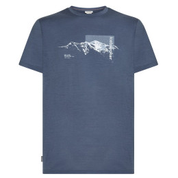 T-shirt fonctionnel homme Icebreaker Men M 150 Tech Lite SS Tee Pure Altitude gris / bleu Dawn