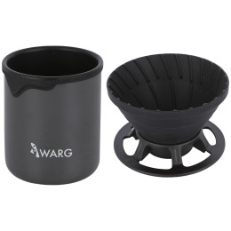 Set à café Warg Kofein & Duo 2in1 Cups Set noir black