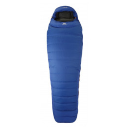 Sac de couchage en plumes Mountain Equipment Titan 550 REG bleue Ocean