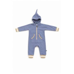Combinaison bébé DucKsday Polar Fleece Twin/Blue bleu Blue/Sand