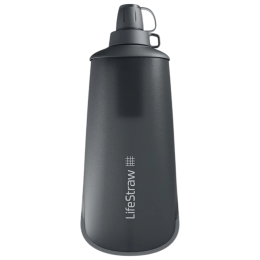 Bouteille filtrante LifeStraw Peak Squeeze Bottle 1L noir Dark Grey