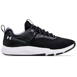Chaussures de running hommes Under Armour Charged Focus noir / blanc Black/HaloGray/HaloGray