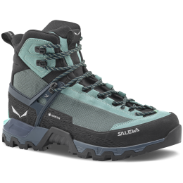 Chaussures randonnée femme Salewa Mtn Trainer 3 Tech Mid Gtx W bleu Willow/Orion Blue