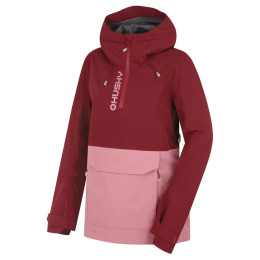 Veste femme Husky Nabbi L rouge / rose bordo/pink