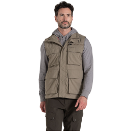 Gilet homme Craghoppers NosiLife Adventure Gilet IV brun Pebble